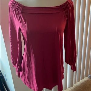 Off the shoulder top